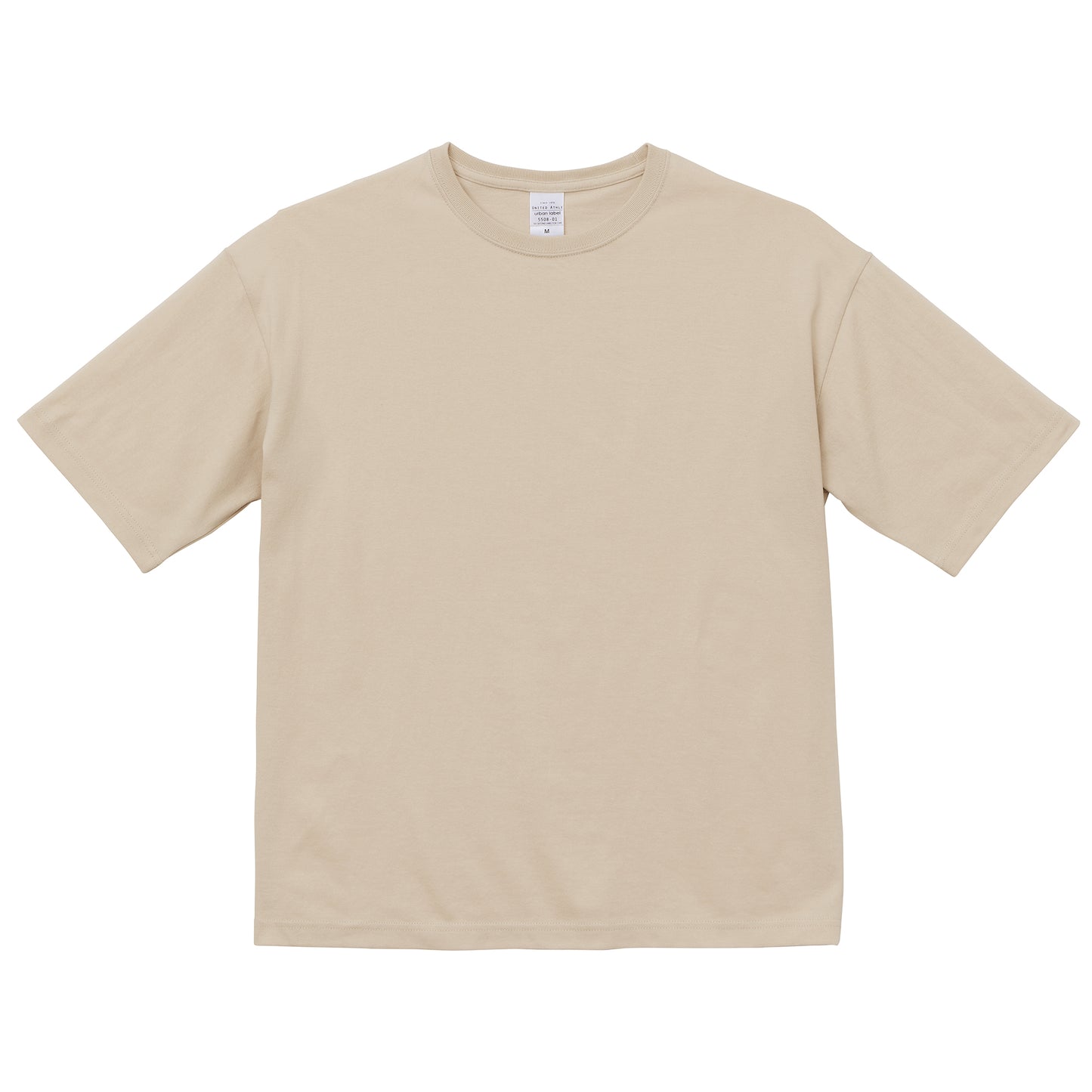 5.6oz ビッグシルエット Tシャツ 背中35x40cm+右袖10x10cm