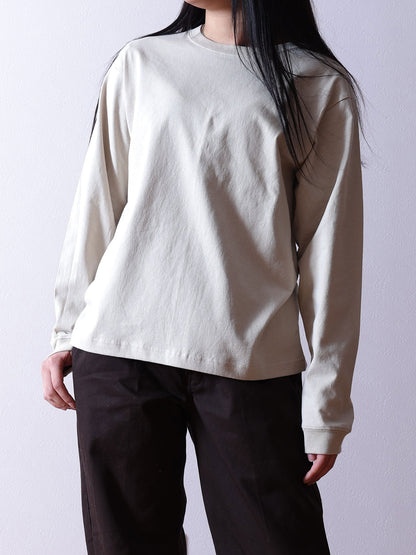 6.2oz オープンエンドロングTシャツ 胸35x40cm＋右袖10x10cm