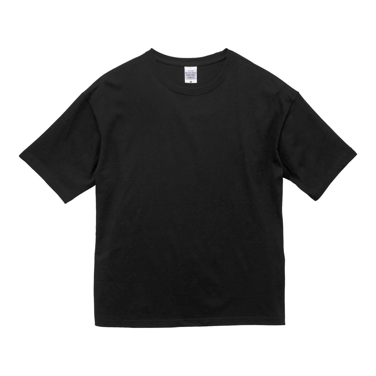 5.6oz ビッグシルエット Tシャツ  右袖10x10cm