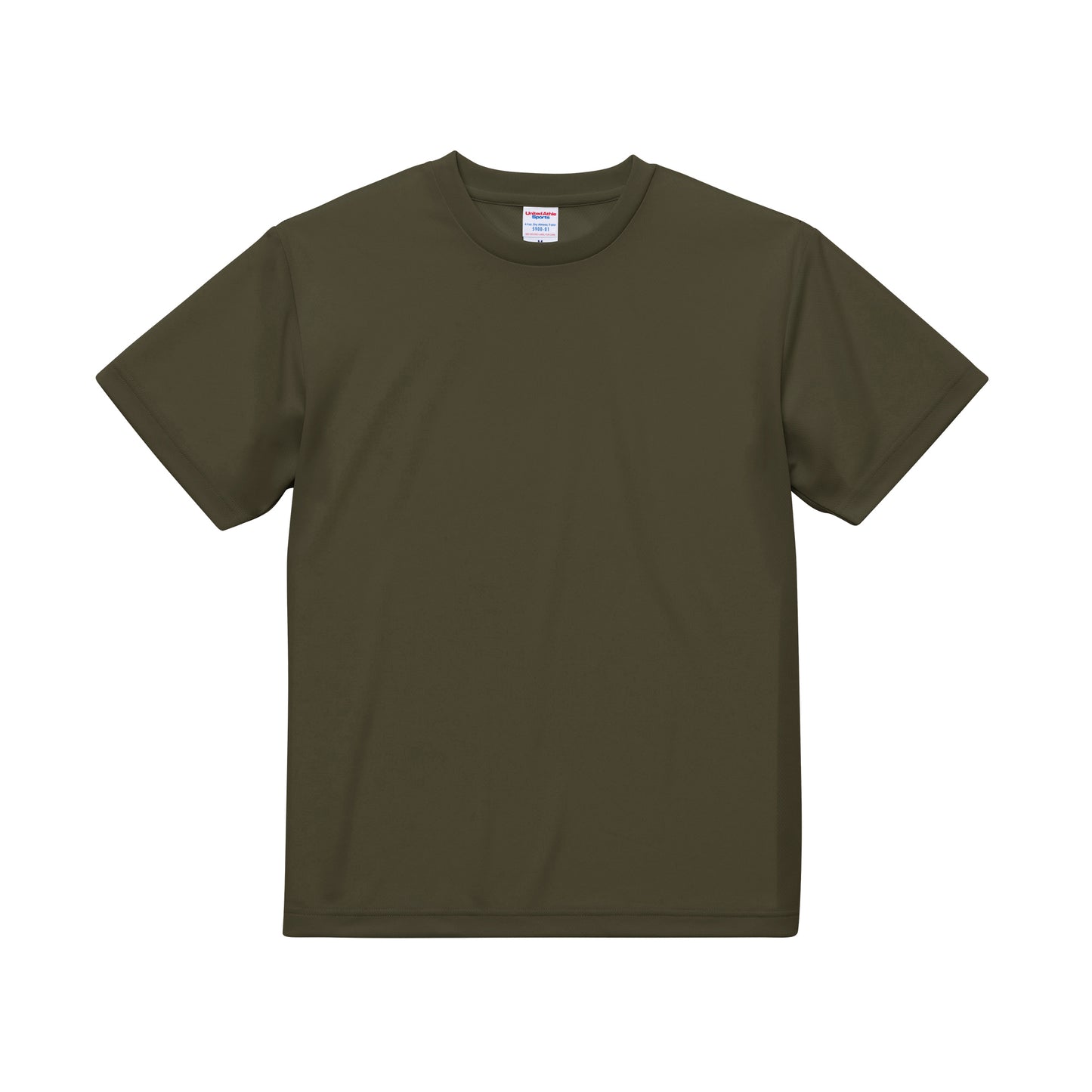 4.1oz ドライアスレチック Tシャツ  左袖10x10cm＋右袖10x10cm