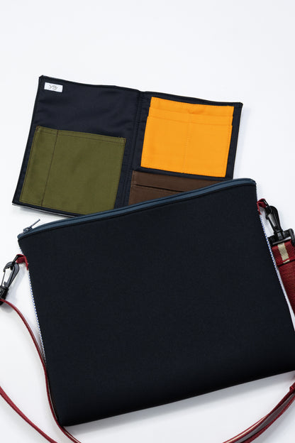 サコッシュ カラー刺子