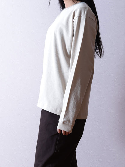 6.2oz オープンエンドロングTシャツ 胸35x40cm＋右袖10x10cm