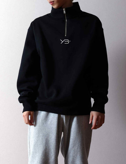 half zip sweat typeB